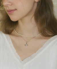 【GIUNON】hand formed diamond necklace / ハンドフォームダイヤモンドネックレス
