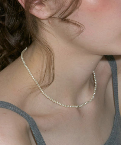 【GIUNON】mini pearl necklace / ミニパールネックレス
