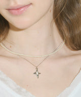 【GIUNON】hand formed diamond necklace / ハンドフォームダイヤモンドネックレス