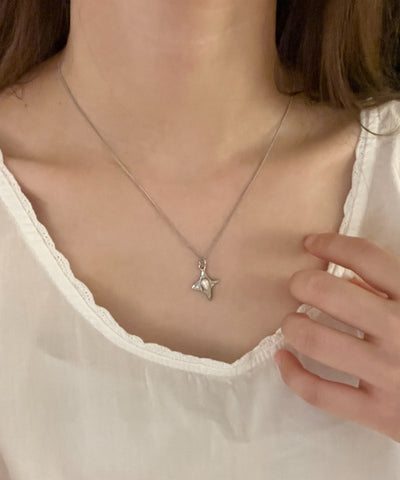 【GIUNON】hand formed diamond necklace / ハンドフォームダイヤモンドネックレス
