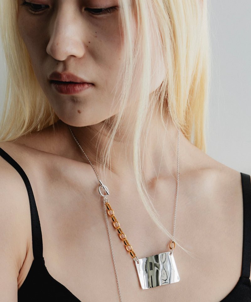 【予約】【loni】Ground Plate Necklace