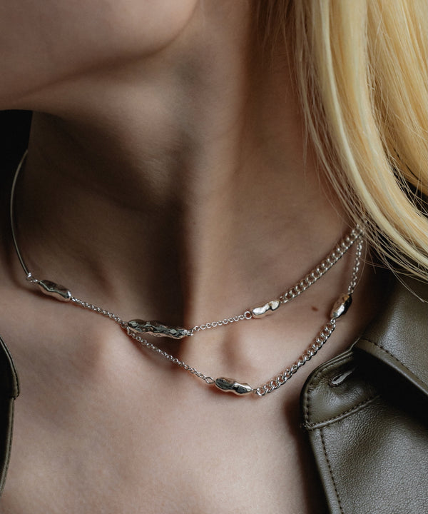 【予約】【loni】Nuance Stone Choker