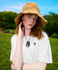 【LOB】ロブスター刺繍Tシャツ