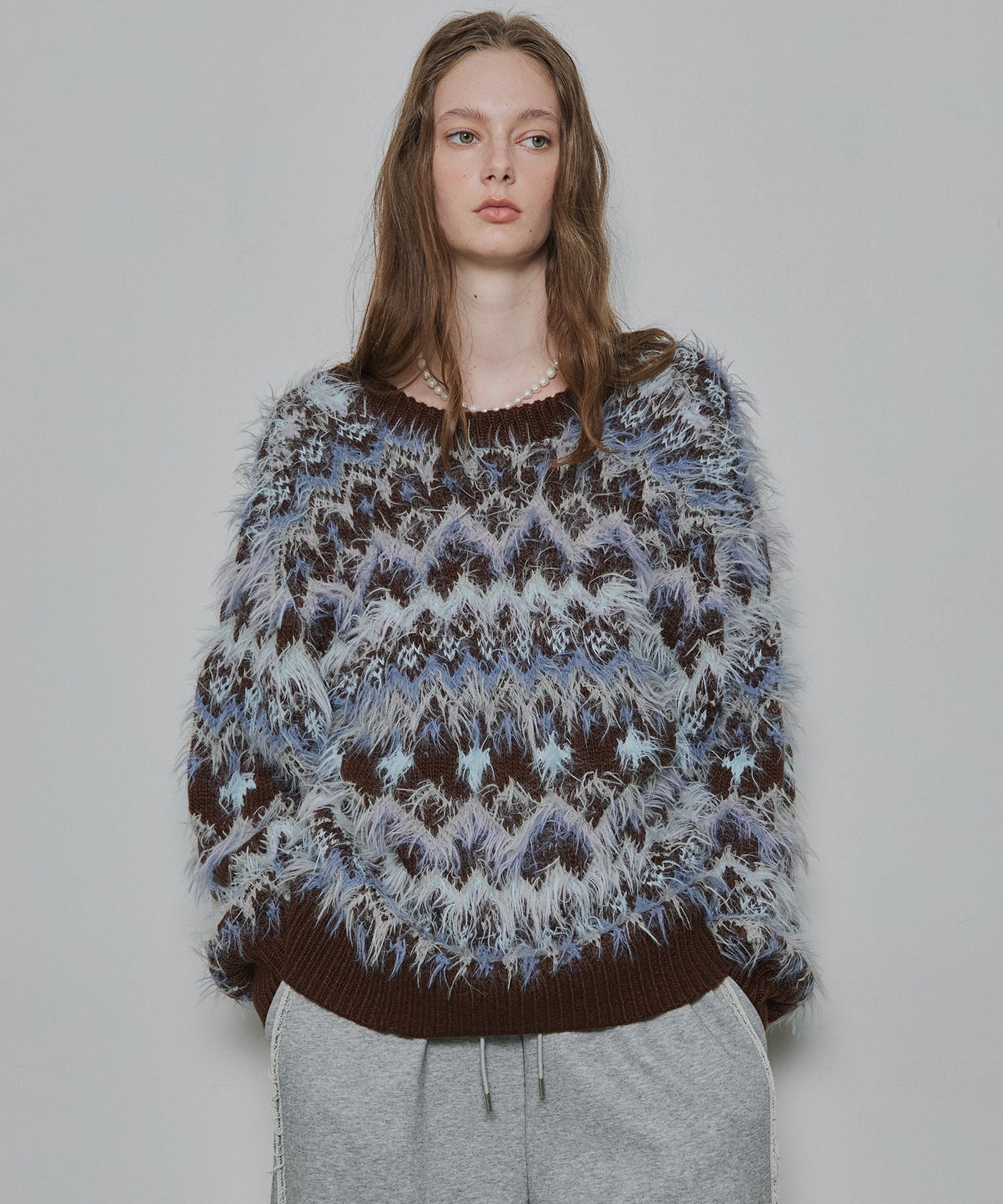 予約】ノルディックフェザー2wayニットカーディガン – LA BELLE