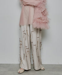 【予約】many ribbon pants