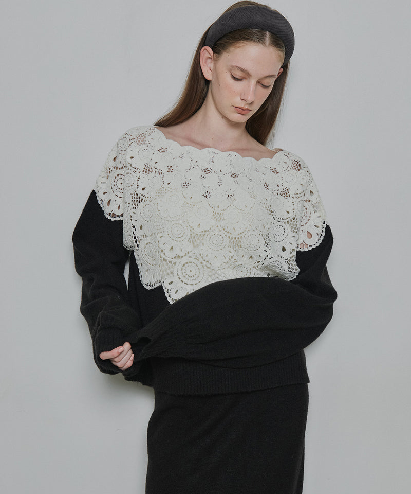 【予約】【TEN. by LA BELLE ETUDE】Centripetal crochet kint