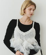 【TEN by LA BELLE ETUDE】Lily manyモチーフニットビスチェ