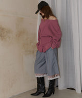【yae】Multiway sweat shirt / マルチウェイスウェットシャツ