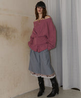 【yae】Multiway sweat shirt / マルチウェイスウェットシャツ