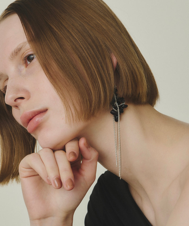 【REVIVAL】【loni】Wisteria Stone Pierce