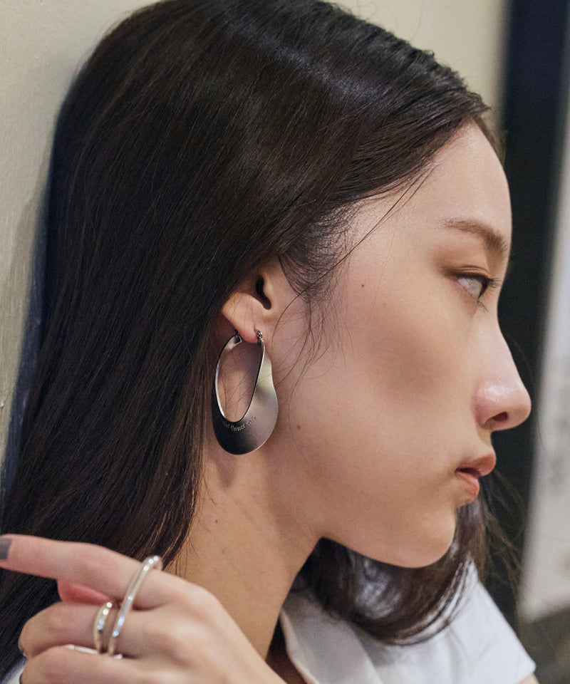 【loni】Letterring Leaf Plate Pierce