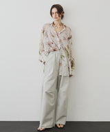 【REVIVAL】オリジナルvintageフラワープリントリラックスシャツ