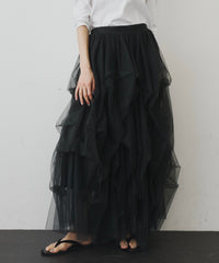 Carrie ボリュームチュールスカート
