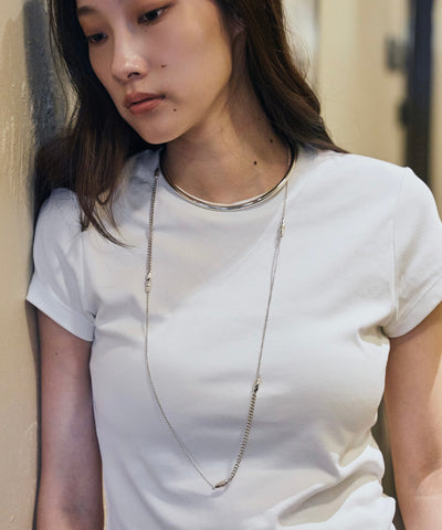 【loni】Nuance Stone Necklace