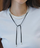 【予約】【loni】Simple Pearl Necklace