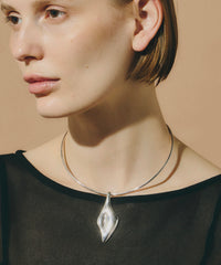 【loni】Leaf Plate Choker