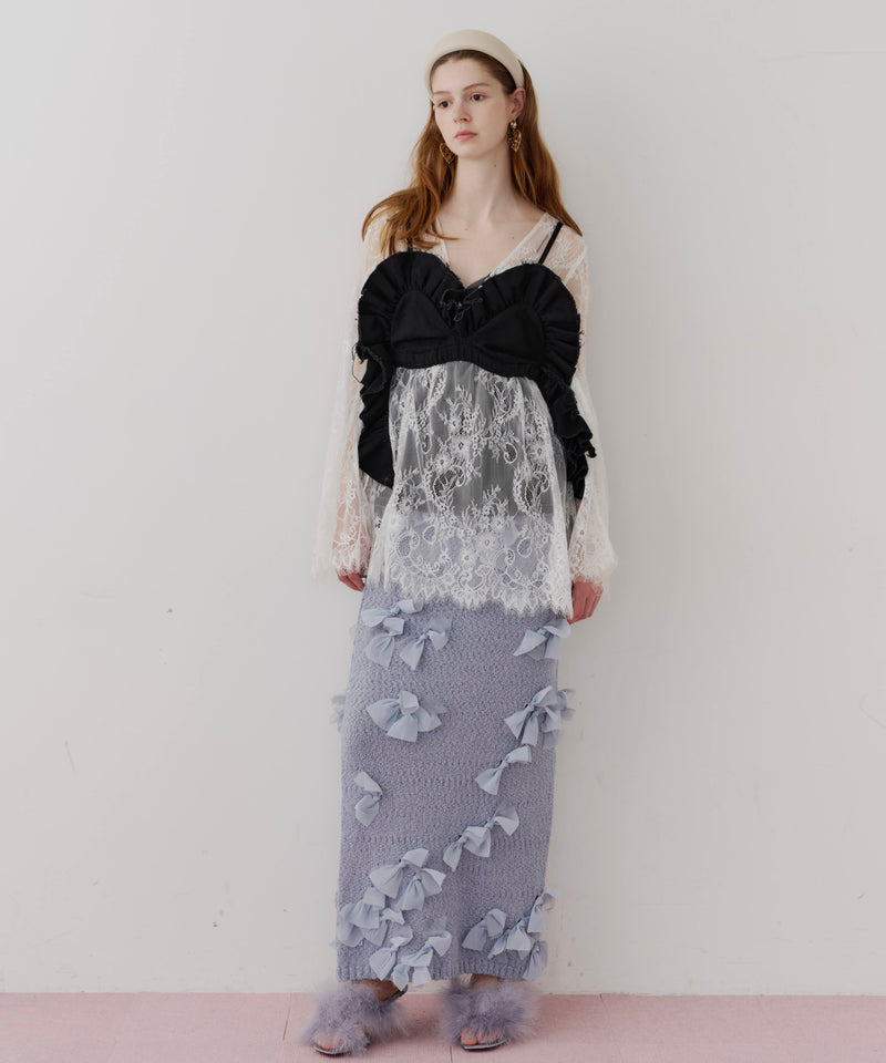 【J1U by LA BELLE ETUDE】ボリュームドレープフリルビスチェ