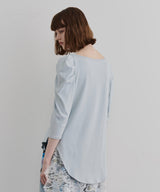 【再入荷】ギャザーパフショートスリーブカットソー