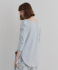 【再入荷】ギャザーパフショートスリーブカットソー