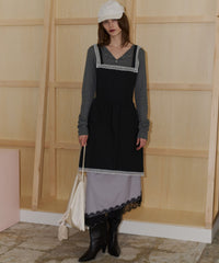 【yae】Asymmetry check pattern skirt / アシンメトリーチェックパターンスカート