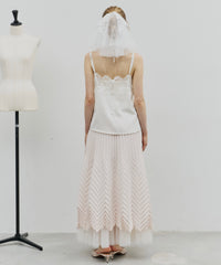 【TEN by LA BELLE ETUDE】モチーフレース×チュールBIGシュシュ
