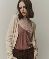 ベロアAラインキャミ