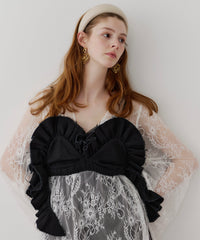 【J1U by LA BELLE ETUDE】ボリュームドレープフリルビスチェ