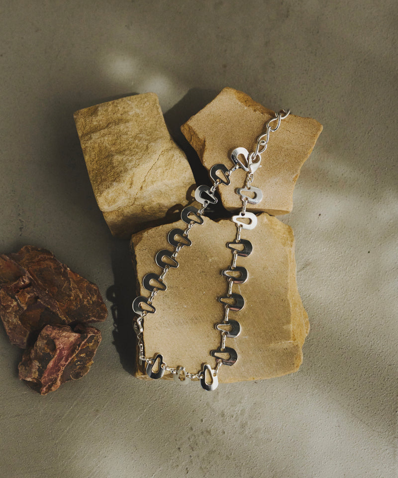 【予約】【loni】vintage drop chain choker