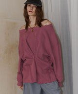 【yae】Multiway sweat shirt / マルチウェイスウェットシャツ