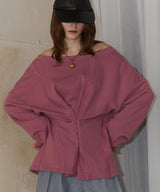 【yae】Multiway sweat shirt / マルチウェイスウェットシャツ