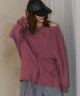 【yae】Multiway sweat shirt / マルチウェイスウェットシャツ