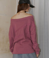 【yae】Multiway sweat shirt / マルチウェイスウェットシャツ