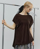 2wayシアーベロアアシンメトリーTOPS