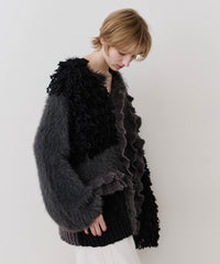 【一部カラー予約】【TEN by LA BELLE ETUDE】manyニッティングパターンカーディガン