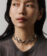 【loni】vintage circle chain choker