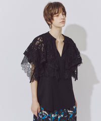 【TEN by LA BELLE ETUDE】モチーフレースカラースキッパートップス