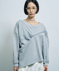 【yae】Multiway sweat shirt / マルチウェイスウェットシャツ