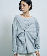 【yae】Multiway sweat shirt / マルチウェイスウェットシャツ