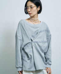 【yae】Multiway sweat shirt / マルチウェイスウェットシャツ