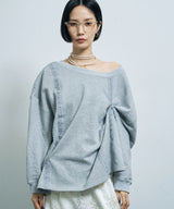【yae】Multiway sweat shirt / マルチウェイスウェットシャツ