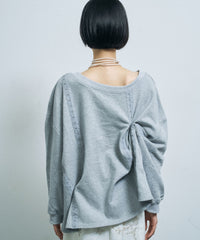 【yae】Multiway sweat shirt / マルチウェイスウェットシャツ