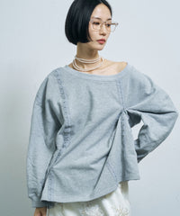 【yae】Multiway sweat shirt / マルチウェイスウェットシャツ