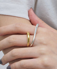 【再入荷予約】【loni】Double Earcuff Ring/ダブルイヤカフリング