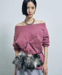 【yae】Multiway sweat shirt / マルチウェイスウェットシャツ