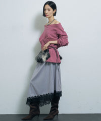 【yae】Multiway sweat shirt / マルチウェイスウェットシャツ