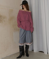 【yae】Multiway sweat shirt / マルチウェイスウェットシャツ