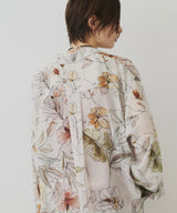 【REVIVAL】オリジナルvintageフラワープリントリラックスシャツ