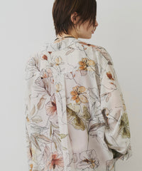 【REVIVAL】オリジナルvintageフラワープリントリラックスシャツ