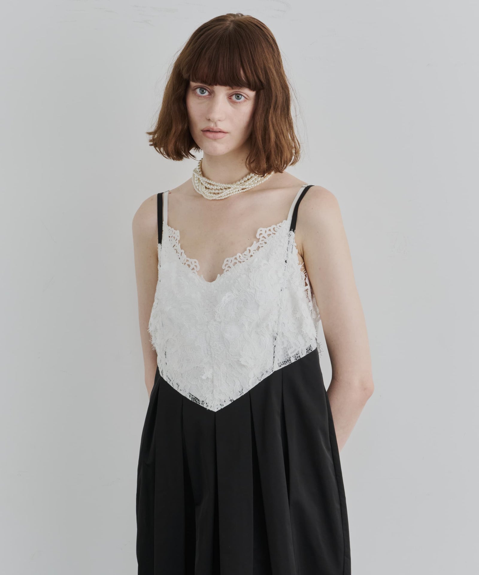 レース スカルモチーフキャミワンピース tutuha モチーフレース×タックコクーンキャミワンピース – LA BELLE ETUDE