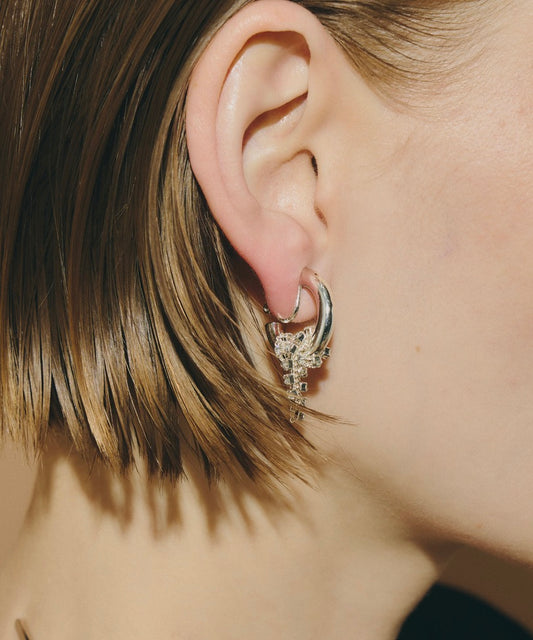 【loni】Lupinus Bijou Chain Earring